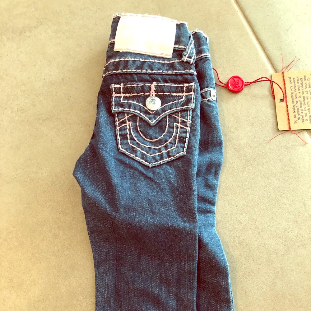 NWT true religion jeans 6-12 m
